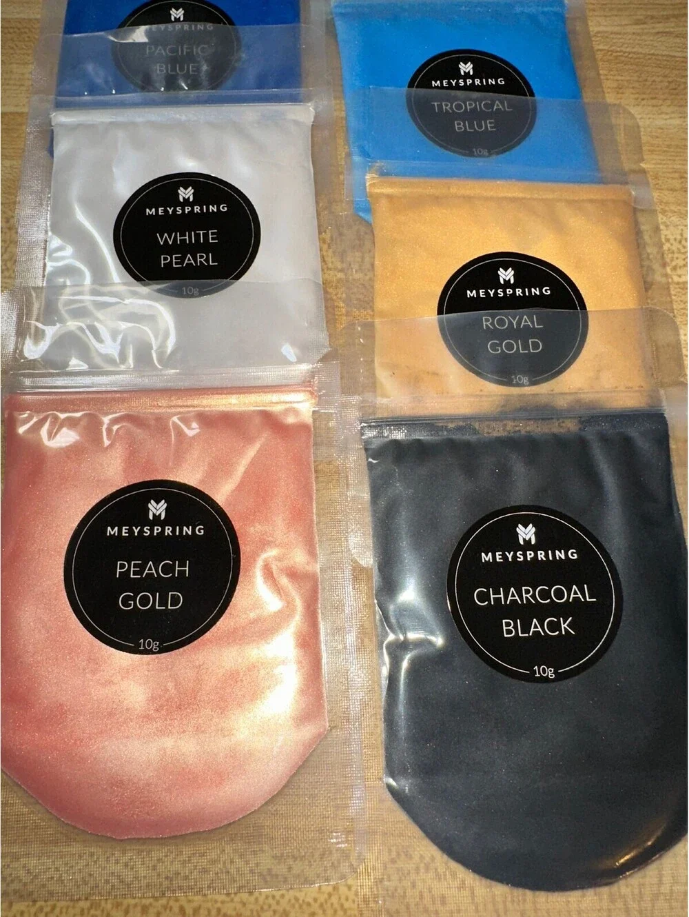 Mica Powder Set Epoxy Resin Color Pigment Resin Dye